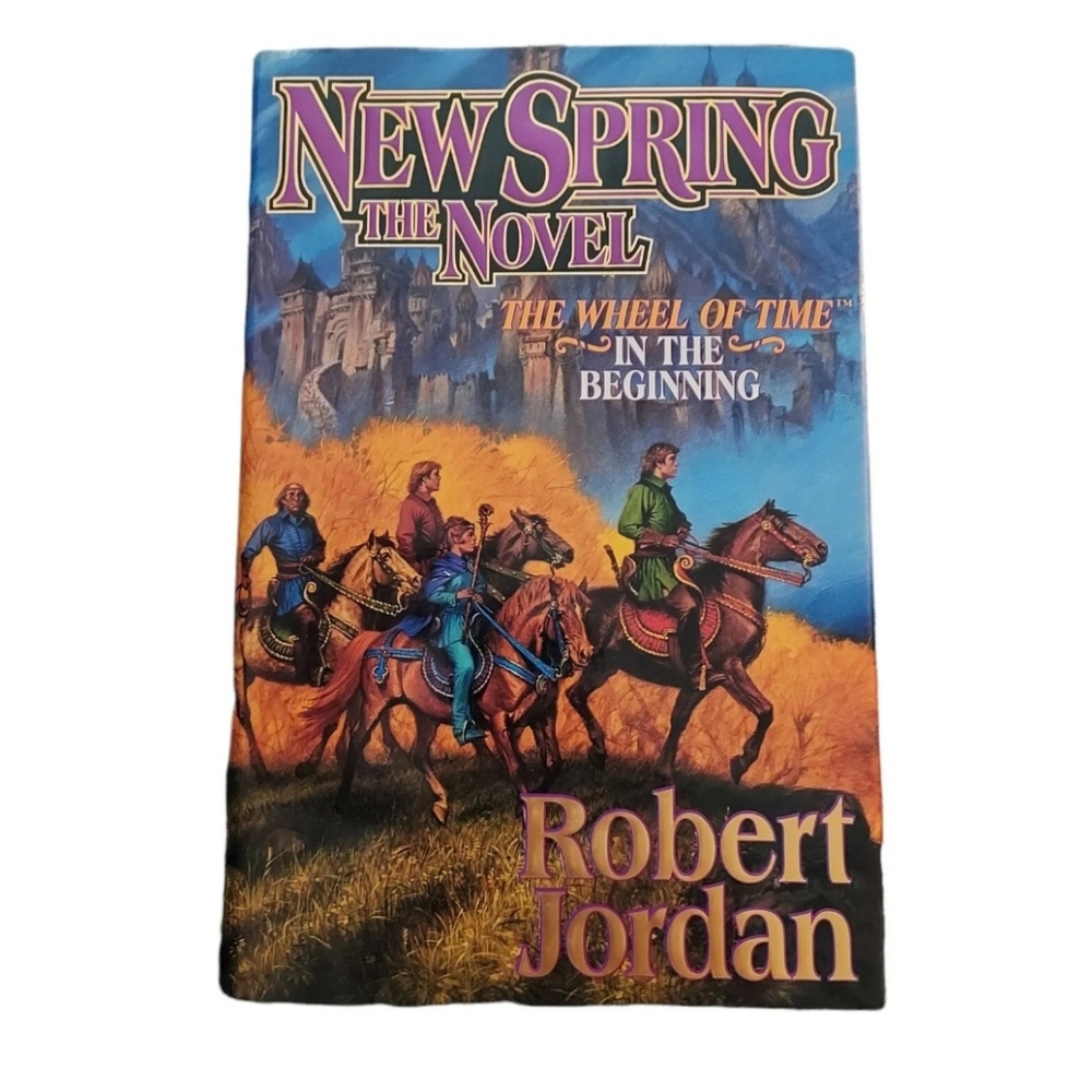 New Spring By Robert Jordan (Wheel Of Time Prequel) Hardcover 1st/1st